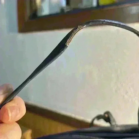 Tory Burch Blue Leather “New York” Tote - Picture 2 of 8